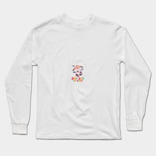 Drop Acid Not Bombs Psychedelic Long Sleeve T-Shirt